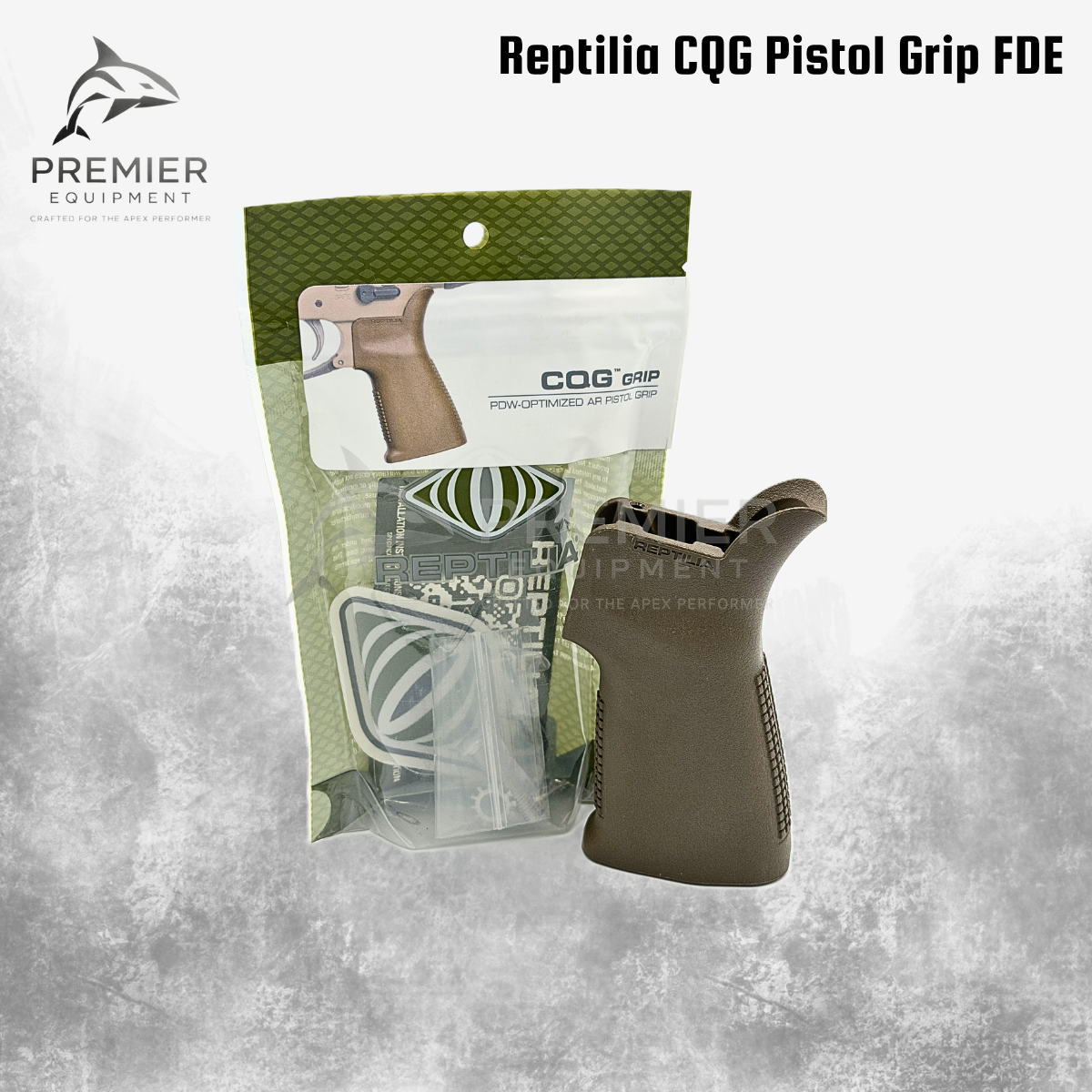 Reptilia CQG Pistol Grip กริป AR-15 / PCC / PDW รูปที่ 2